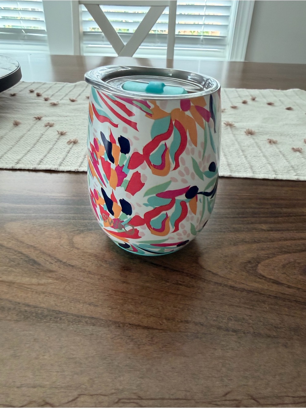 SWIG Life Colorful Floral Insulated Stemless Tumbler
